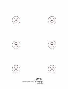 Printable Targets Wyoming Arms printable targets
